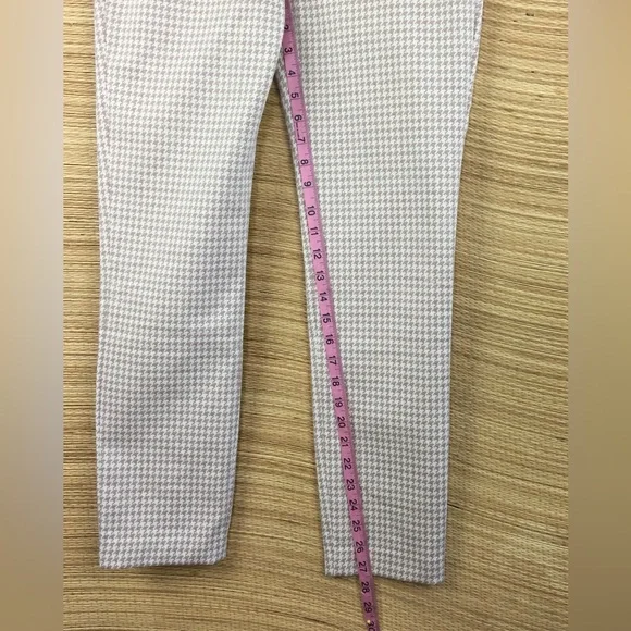 Sezane Cream and Brown Checkered Pants - Picture 13 of 14